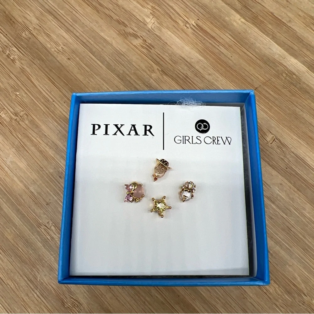 Disney Parks x Girls Crew Pixar Toy Story Woody And Bo Peep‎ Earrings Set New - Picture 2 of 5